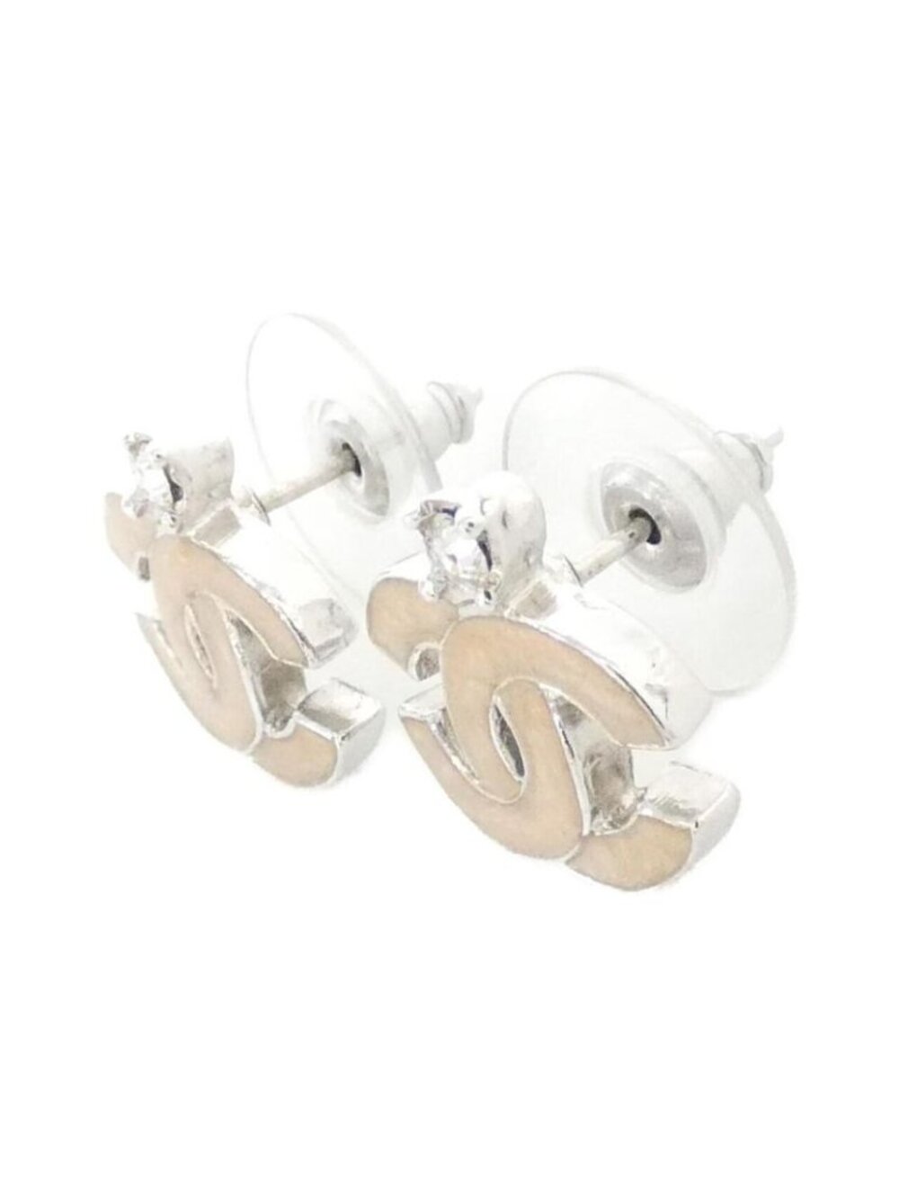Chanel Earrings Silver - Picture 2 of 5